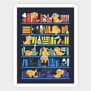 Chemistry LABrador (rainbow) Magnet